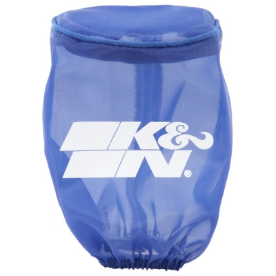 K&N DryCharger Round Straight Filter Wrap (Blue) - RA-0510DB